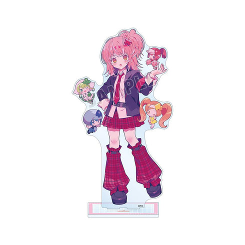 『しゅごキャラ!』夢ノ内さんイラスト 日奈森 あむ 制服ver. 特大アクリルスタンド